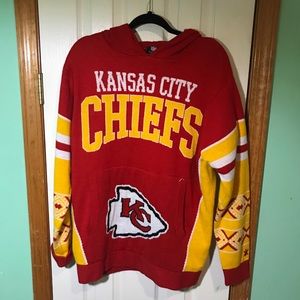 KC Chiefs Knit Hooded Sweatshirt